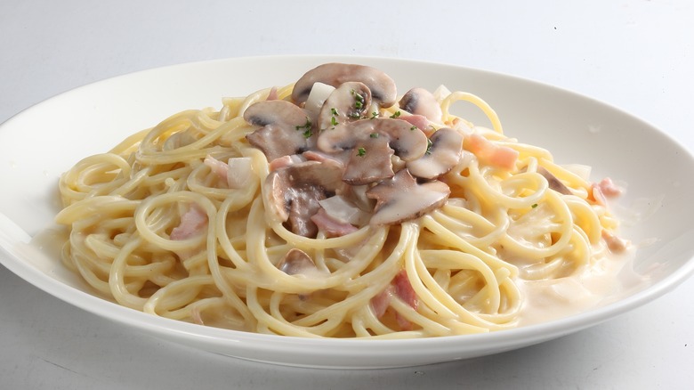creamy spaghetti