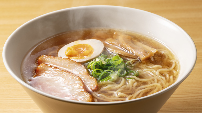 pork and egg ramen