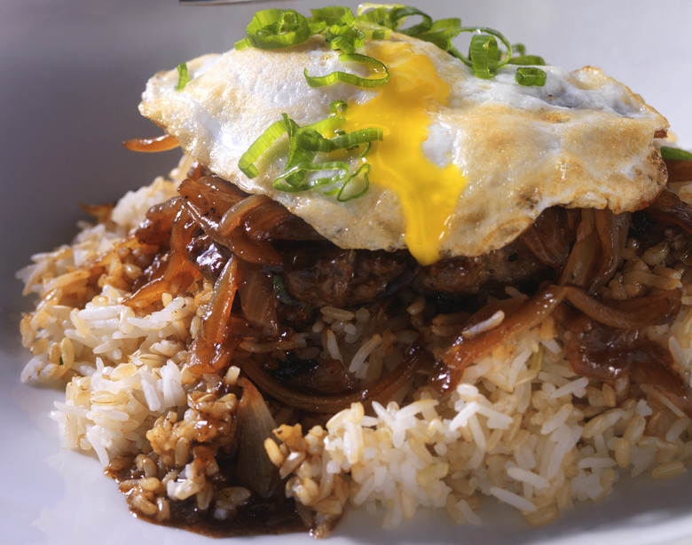 Caramelized Onion And Beef Loco Moco Recipe