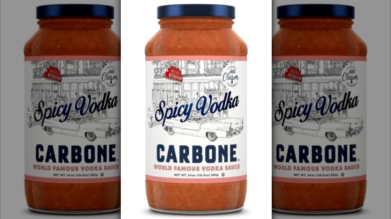 Rigatoni with vodka sauce from Carbone