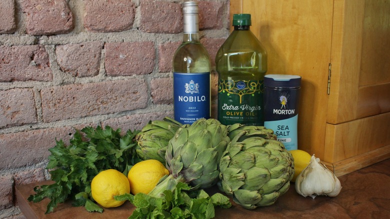 roman artichokes ingredients