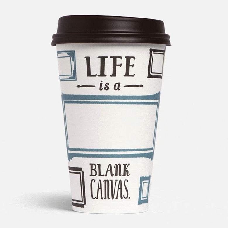 Caribou Revs Up Its Coffee Cup Design