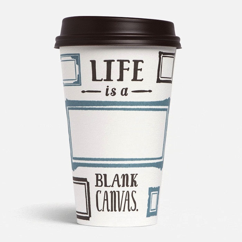 Caribou Revs Up Its Coffee Cup Design