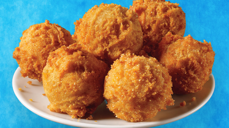 Plate of hushpuppies from Captain D's