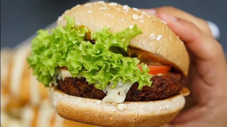 The Vegi-Fi burger from BurgerFi