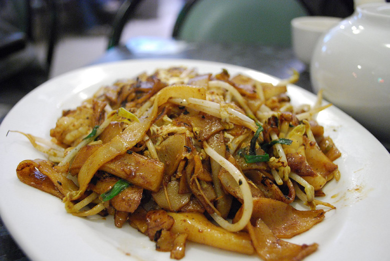 Char Kway Teow is a popular noodle dish in Malaysia and Singapore.