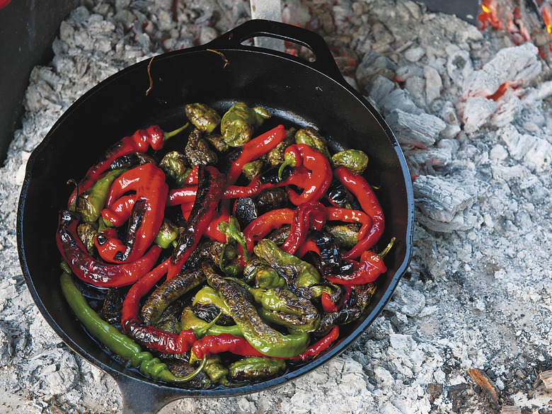 Charred Padrón Peppers With Lemon And Sea Salt Recipe