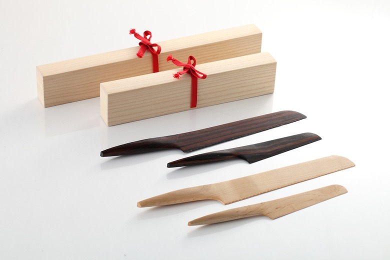 Check Out These Hand-Crafted Wooden Kitchen Knives