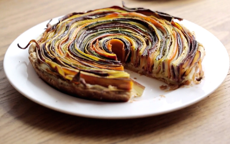 Check Out This Video Of A Spiral Vegetable Tart, Then Try The Recipe