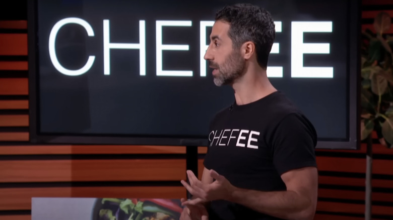 Screenshot of Chefee on Shark Tank
