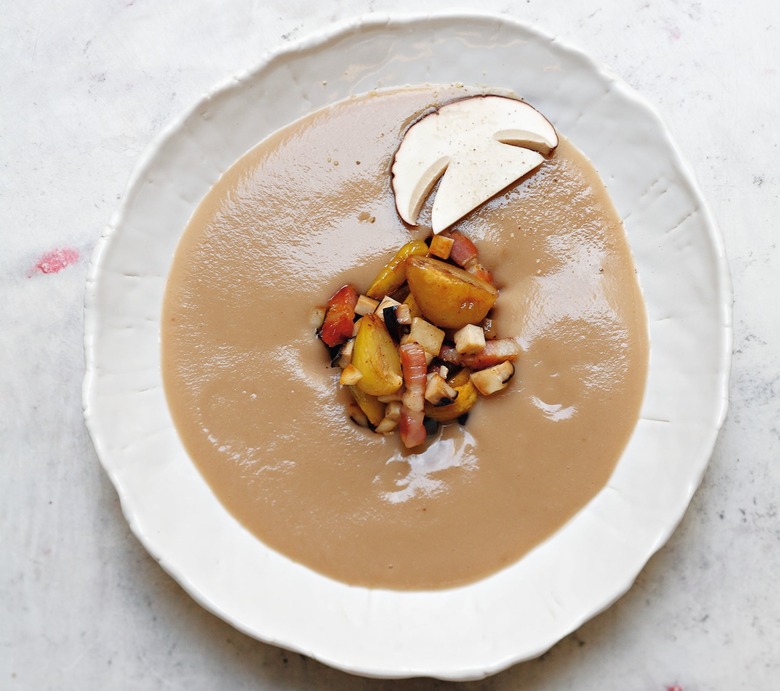 Chestnut Soup with Bacon Recipe