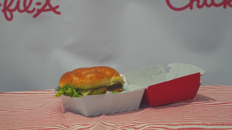 Chick-fil-A Grilled Jalapeño Ranch Club Chicken Sandwich.