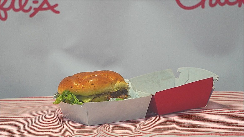 Chick-fil-A Grilled Jalapeño Ranch Club Chicken Sandwich.