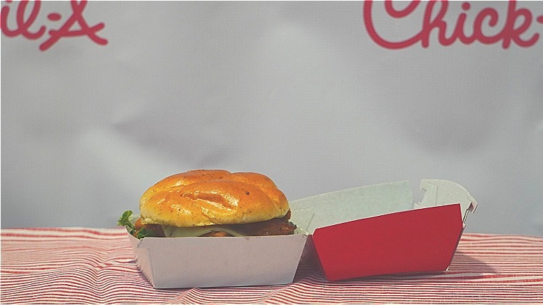 Chick-fil-A Original Jalapeño Ranch Club Chicken Sandwich.