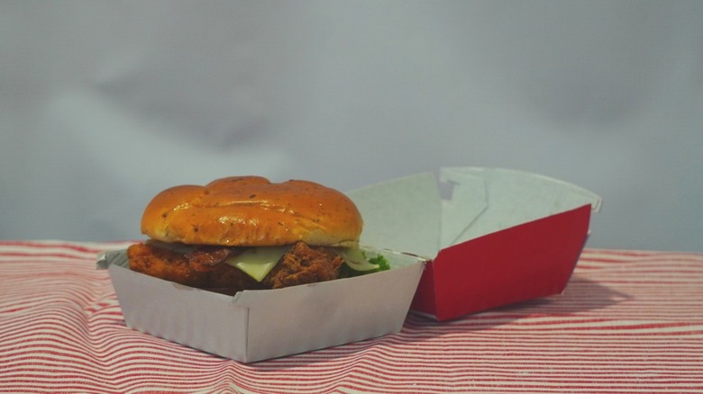 Chick-fil-A  Spicy Jalapeño Ranch Club Chicken Sandwich.
