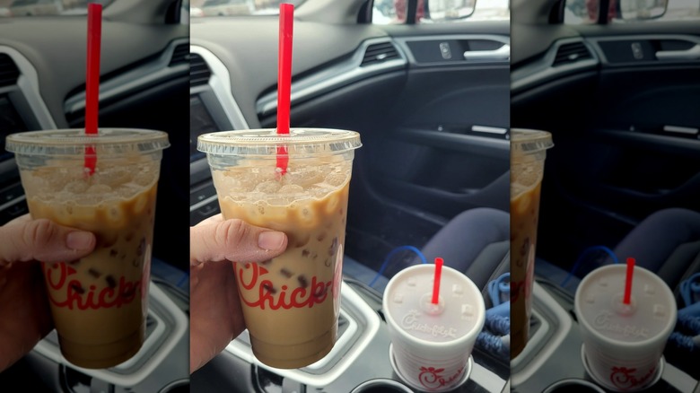 Chick-fil-A's iced coffee.