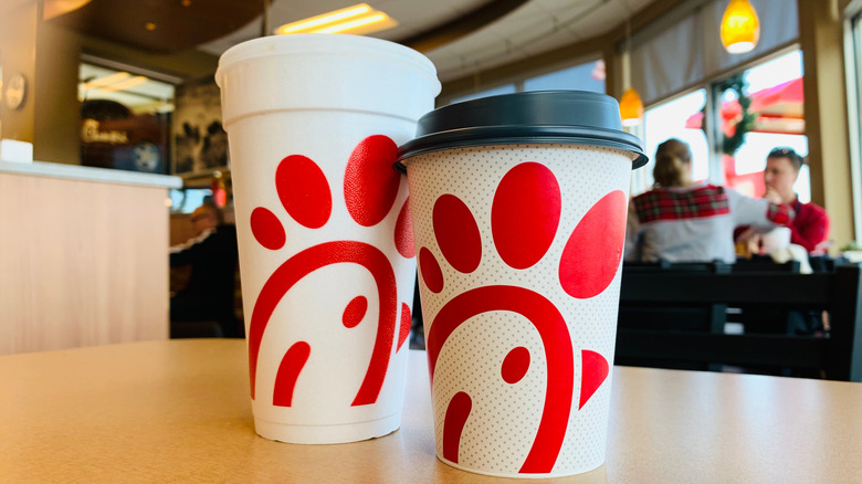 Beverages served at Chick-fil-A.