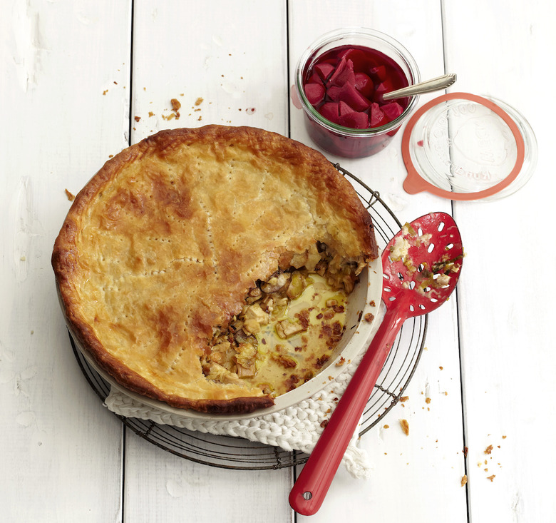 Chicken Pot Pie with Pickled Beets Recipe