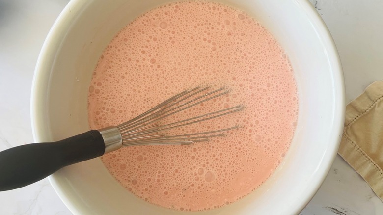 whisked borscht soup ingredients