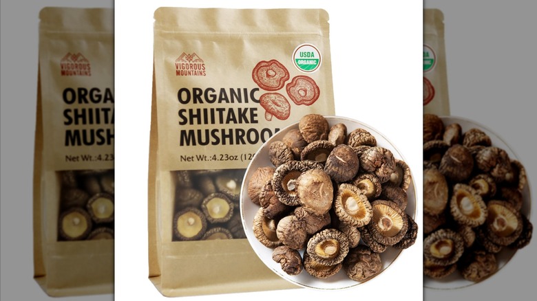 Vigorous Mountains Dried Shiitake Mushrooms﻿.