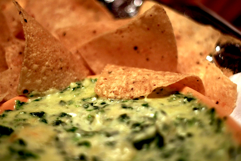 Homemade chips and dip are so great together, we'd even babysit their kids.