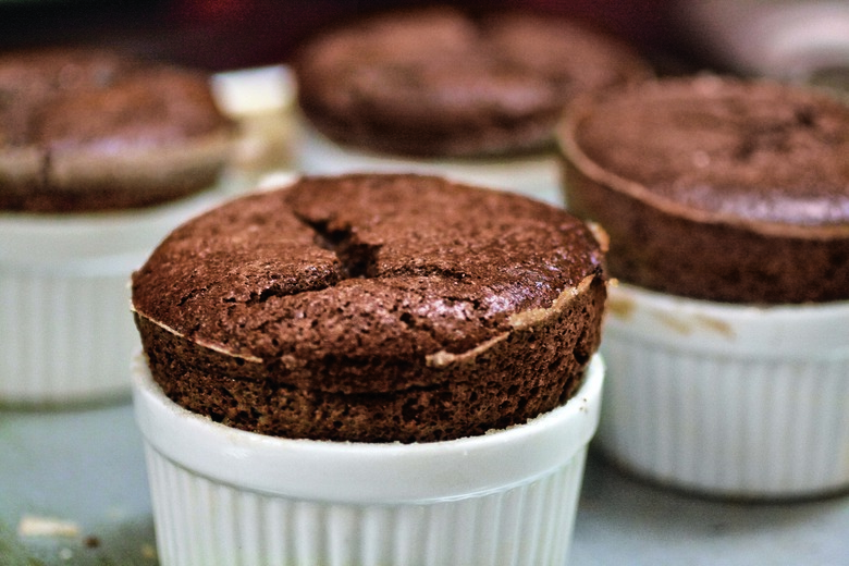 Chocolate Basmati Rice Soufflé