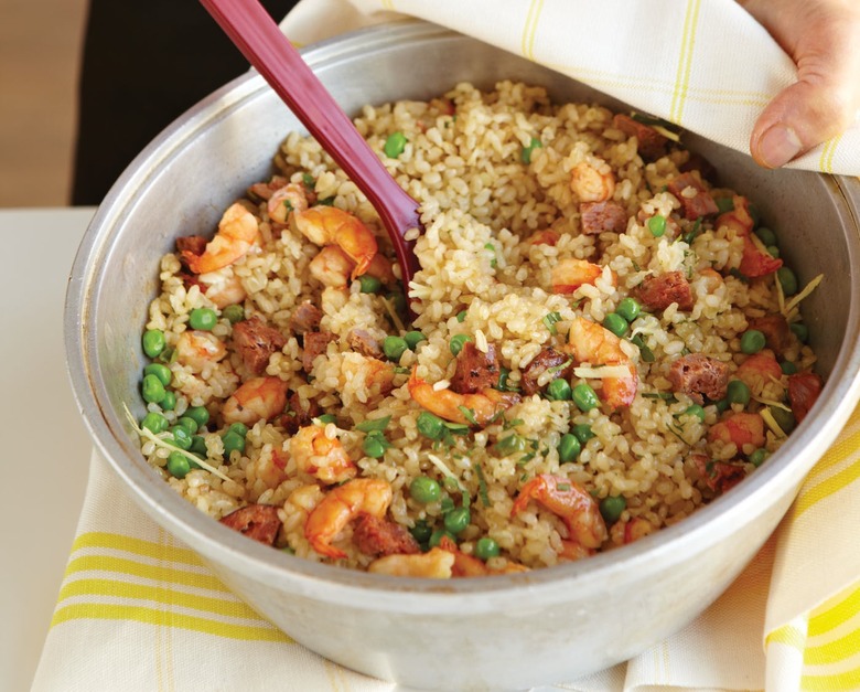 Chorizo And Shrimp Rice Recipe