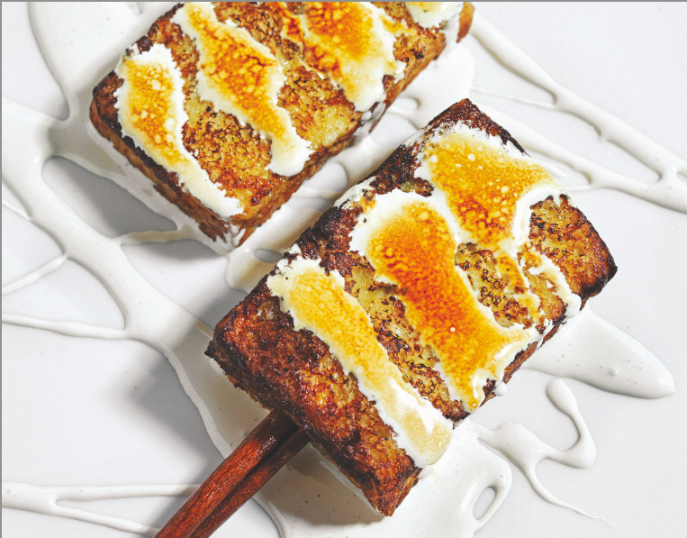 Cinnamon Brioche French Toast Skewers Recipe