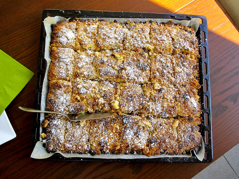 What goes with coffee cake? You tell us. Don't say coffee.