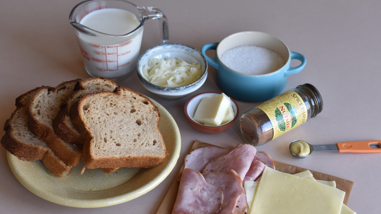 croque monsieur sandwich ingredients