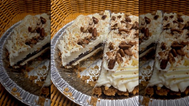 Chocolatey, creamy, and nutty possum pie