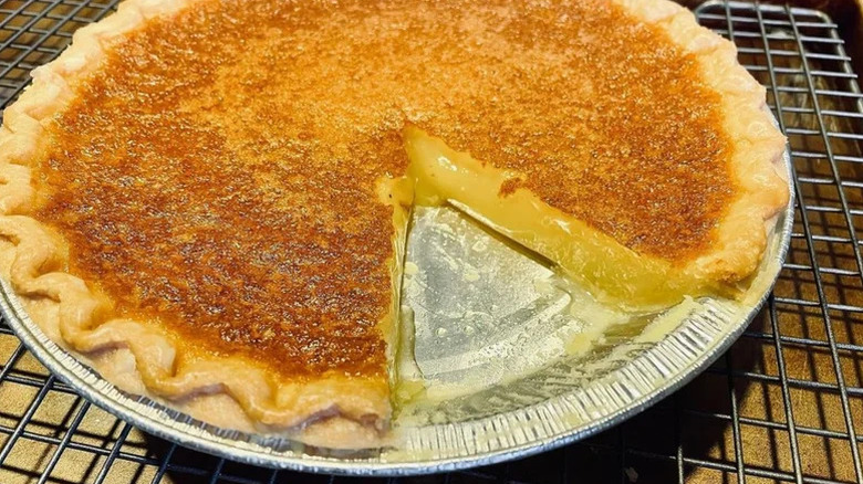 transparent pie plated