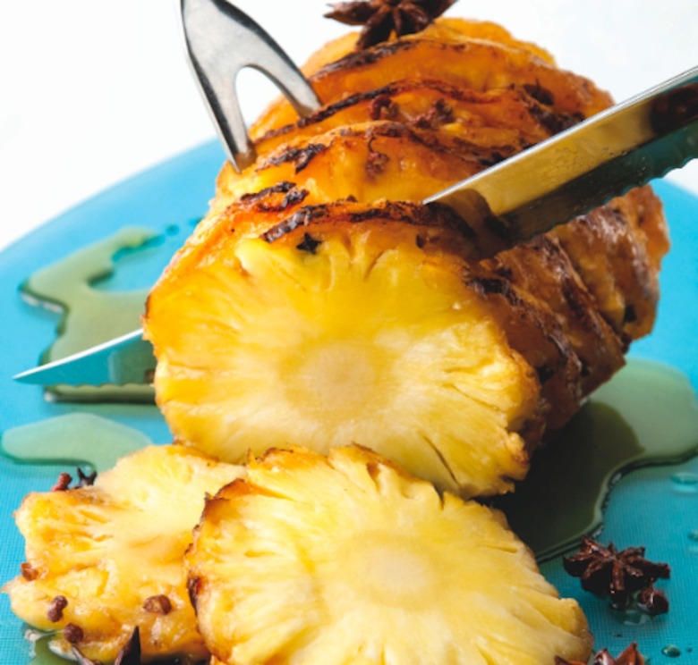 Clove-Studded Roasted Pineapple Recipe