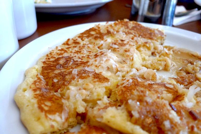 Feeling nutty? Try coconut macaroon pancakes