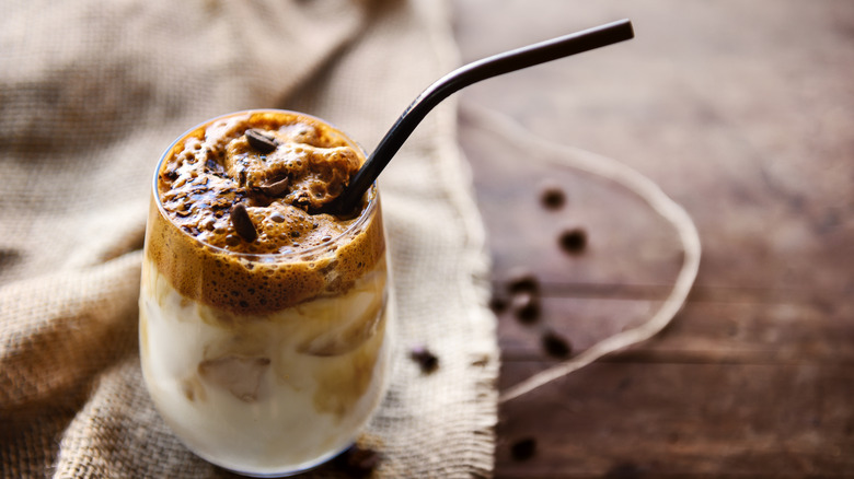 novelty iced latte