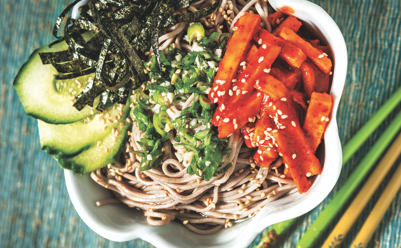 Cold Korean Buckwheat Noodles Recipe