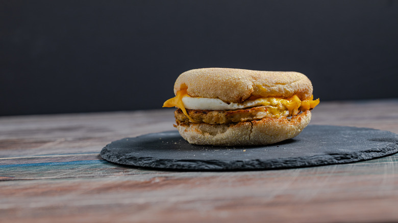 McDonald's Sausage and Egg McMuffin