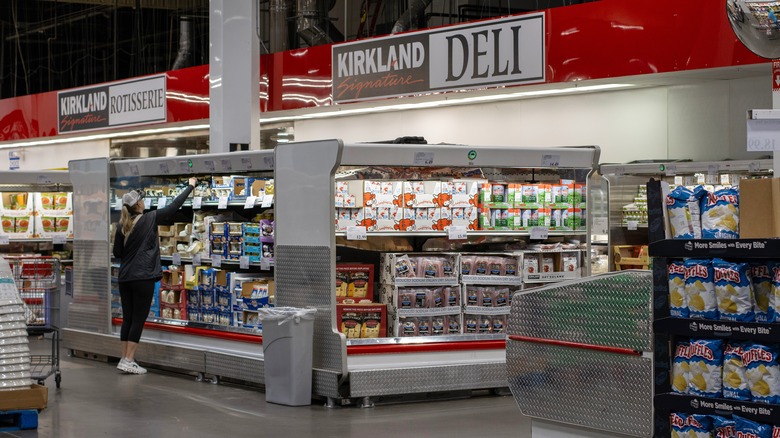 Costco wholesale interior