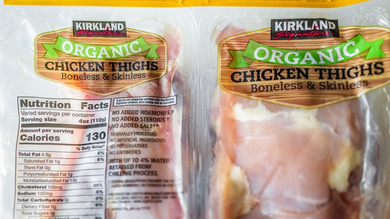 Kirkland Signature Organic Chicken Thighs