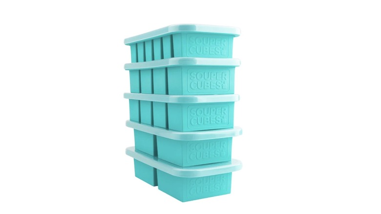 Stack of Souper Cubes set with various sizes