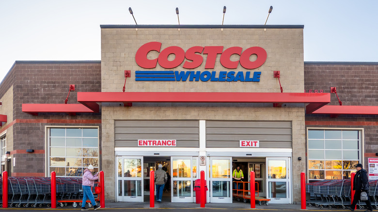 outside of a Costco