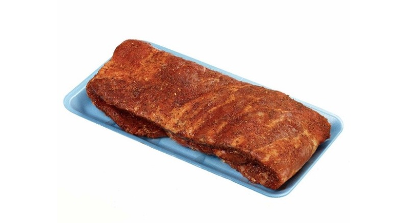Costco St. Louis ribs in packaging
