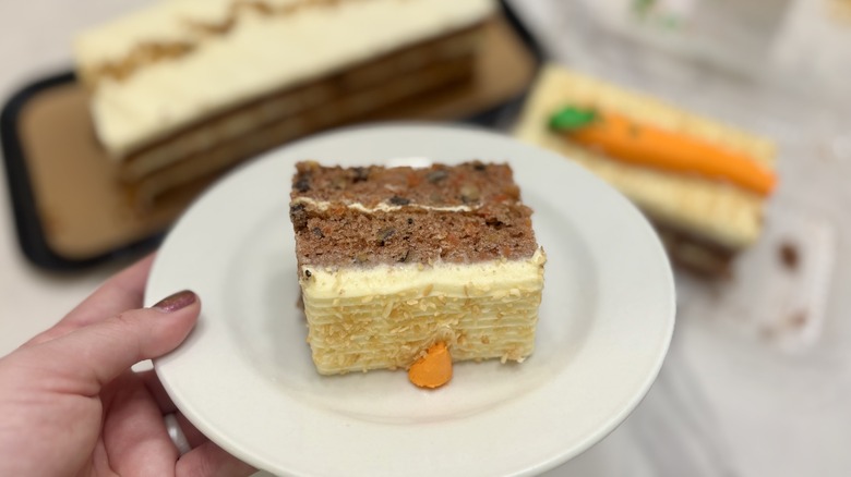 Slice of Publix cake