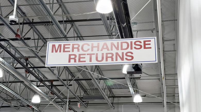 A sign that reads: 