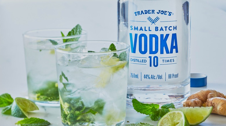 Small Batch Vodka from Trader Joe's.