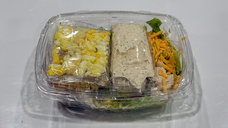 Costco salad in a container