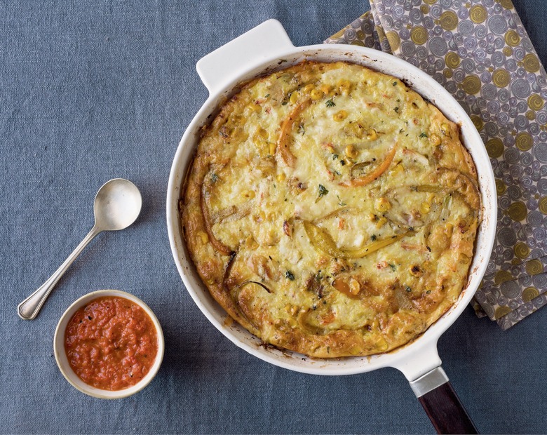 Crab And Roasted Corn Frittata - Food Republic