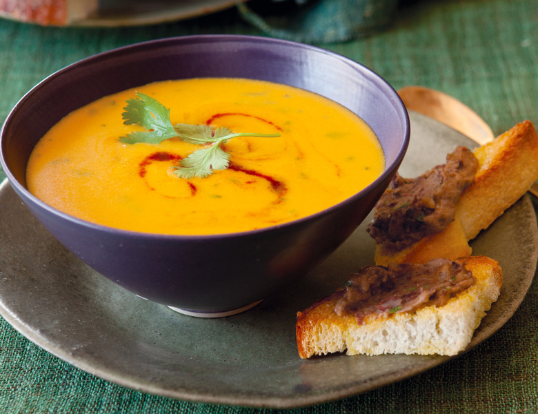 Creamy Mexican Carrot Soup Recipe