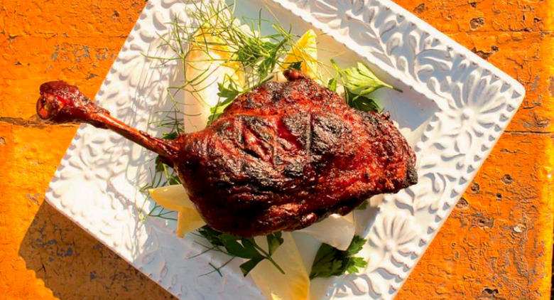 Crispy-Skin Grilled Duck Confit Recipe