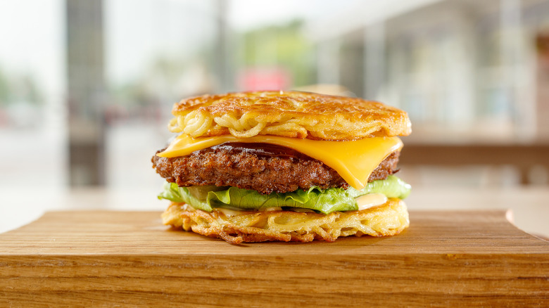 Ramen burger